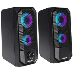 Audiocore AC845 luidspreker Zwart Bedraad en draadloos 5 W