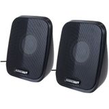 Audiocore AC835 2.0 Stereo Luidspreker met LED-achtergrondverlichting - 6W, 2x3W RMS