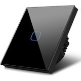 Maclean - MCE701B - Lichtschakelaar - Zwart - Glas - LED-verlichting