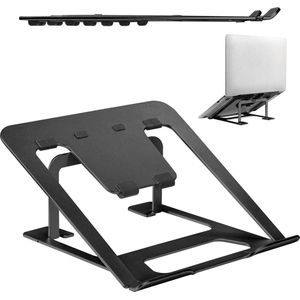 Maclean Fordable laptop stand zwart ErgoOffice ER-416