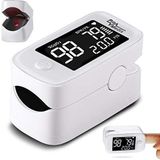 Pulse Oximeter - Vingerpulsoximeter - Wit - Niet-invasief