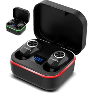 Audiocore AC580 TWS Bluetooth In-Ear Hoofdtelefoon - Draadloze Oortelefoon met Microfoon en Touch-Technologie