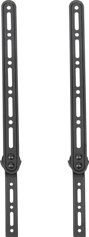 Maclean MC-912 Universele Soundbar Beugel | Luidsprekerhouder tot 15 kg | Voor montage boven of onder de tv | Verstelbaar & VESA-compatibel | Voor tv’s van 23–65 inch