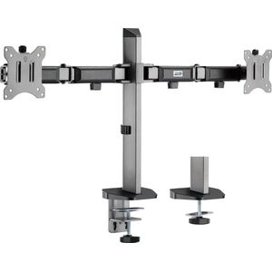 Ergo Office - Draaibare bureaubeugel voor twee monitoren 17-32'' - max. 9kg,