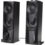 Audiocore - 2 in 1 2.0 PC luidspreker met Soundbar functie
