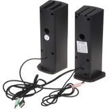 Audiocore - 2 in 1 2.0 PC luidspreker met Soundbar functie