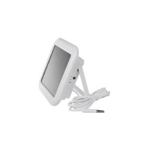 Urageuxy Professioneel 7-in-1 weerstation met buitensensor, weerstation met regenmeter, windmeter, thermometer, hygrometer, luchtdruk, weersvoorspelling en alarm (geen wifi