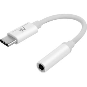 Maclean Cable adapter USB C 3,5 mm mini jack MCTV-847
