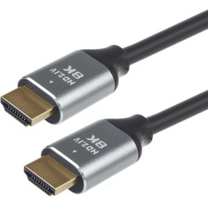 Maclean - HDMI 2.1a kabel met vergulde male naar male 8K - 60Hz 4320p /4K 120Hz 2160p - 3m