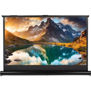 Maclean - Draagbaar projectiescherm - compact - desktop - 40"", 16:9, MC-962