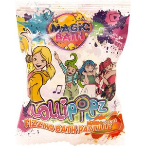 Lollipopz - Bath Fizzing Pastile - Bad Bruisballen - 40 g
