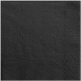 Schwarze Servietten 33cm 20Stück