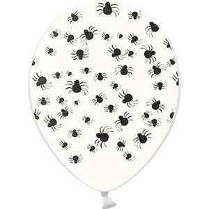 Partydeco - Ballonnen Halloween Spinnen 50 stuks - Halloween - Halloween Decoratie - Halloween Versiering - Halloween Ballonnen