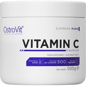 OstroVit - Supreme Pure - Vitamine C - 500 g - Natuurlijk
