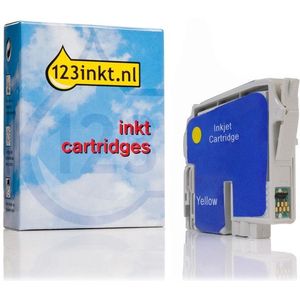 Epson T0344 inktcartridge geel (123inkt huismerk)