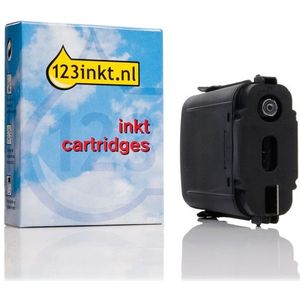 123inkt - Inktcartridge - Zwart - Hoge Capaciteit - Vervangt HP 10 (C4844AE)
