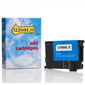 Lexmark Nr.150XL (14N1615E) inktcartridge cyaan hoge capaciteit (123inkt huismerk)