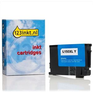 Lexmark Nr.150XL (14N1618E) inktcartridge geel hoge capaciteit (123inkt huismerk)