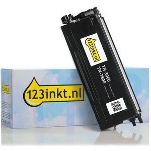 123inkt huismerk vervangt Brother TN-3060 toner zwart hoge capaciteit
