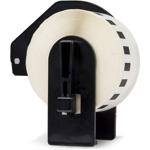 123inkt huismerk vervangt Brother DK-22211 continue filmtape wit