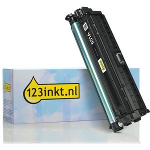 123inkt huismerk vervangt HP 651A (CE340A) toner zwart