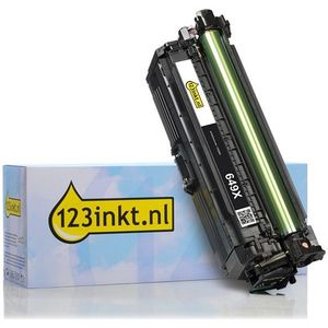 123inkt huismerk vervangt HP 649X (CE260X) toner zwart hoge capaciteit