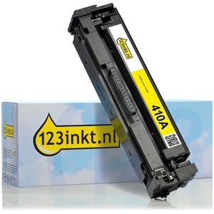 123inkt huismerk vervangt HP 410A (CF412A) toner geel