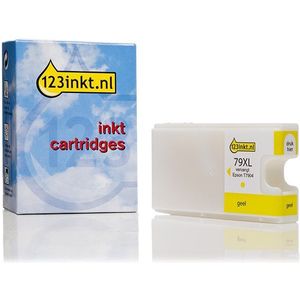 Epson 79XL (T7904) inktcartridge geel hoge capaciteit (123inkt huismerk)