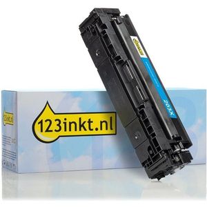 123inkt huismerk vervangt HP 203X (CF541X) toner cyaan hoge capaciteit