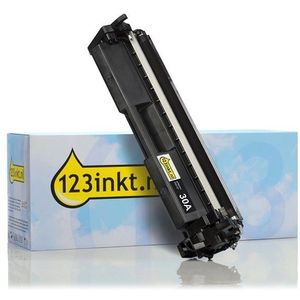 123inkt huismerk vervangt HP 30A (CF230A) toner zwart