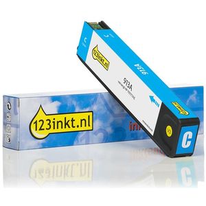 123inkt - Huismerk - Inktcartridge - Cyaan - Inhoud 47 ml