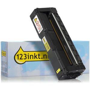 Ricoh SP C252E toner geel (123inkt huismerk)