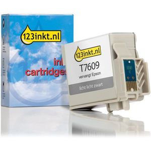 Epson T7609 inktcartridge licht licht zwart (123inkt huismerk)