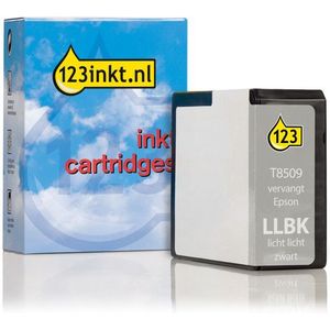 Epson T8509 inktcartridge licht licht zwart (123inkt huismerk)