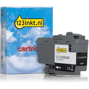 123inkt huismerk vervangt Brother LC-3239XLBK inktcartridge zwart hoge capaciteit