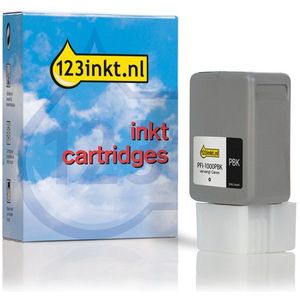 Canon PFI-1000PBK inktcartridge foto zwart (123inkt huismerk)