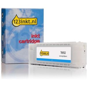 Epson T6932 inktcartridge cyaan hoge capaciteit (123inkt huismerk)