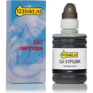 Canon - GI-51PGBK - Inktfles - Zwart - 140 ml