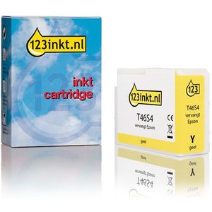 Epson T46S4 inktcartridge geel (123inkt huismerk)