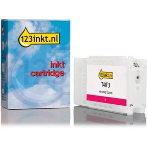 Epson T41F3 inktcartridge magenta hoge capaciteit (123inkt huismerk)