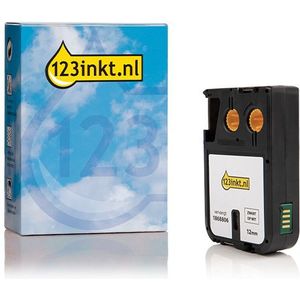 Dymo 1868806 XTL flexibele kabelwikkel zwart op wit 12 mm (123inkt huismerk)