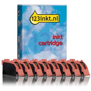 Inktpatroon Canon CLI-65 multipack BK/C/M/Y/GY/PC/PM/LGY (123inkt huismerk)