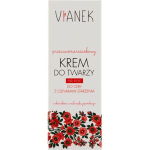 Vianek - Line-Reducing Nachtcrème - 50 ml - Voor Rijpe Huid