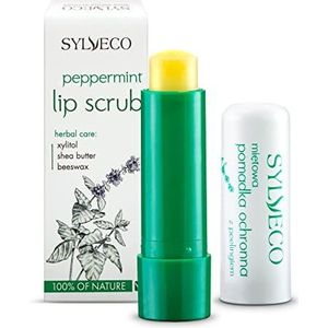 SYLVECO Peeling Lip Care Pen met munt. Lippenbalsem voor vrouwen en mannen. Natuurlijke cosmetica maat 4,6g.