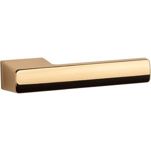 Aprile deurklinken BRISA Goud gepolijst PVD rechthoekig 50x33 mm per paar