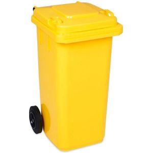 Kliko / mini container 120 liter - Geel