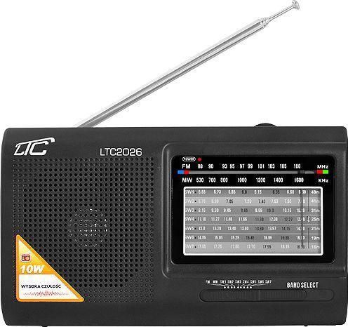 LTC - LTC-2026 - Radio - Zwart - Draagbaar - FM en MW