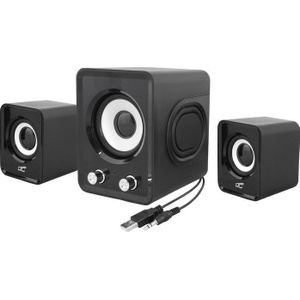 LTC - LXKS201CZ - Computer Luidsprekers - Zwart - 2.1 Multimedia Set