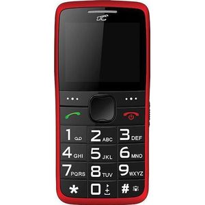 Maxcom - MOB20 - Mobiele Telefoon - Rood - Voor Senioren - 2G