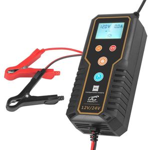 LTC - Auto Acculader 12V/24V 15A - Gel batterijen voor auto vrachtwagen motorvoertuigen